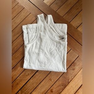 UNIQLO Slub Jersey Sleeveless Top